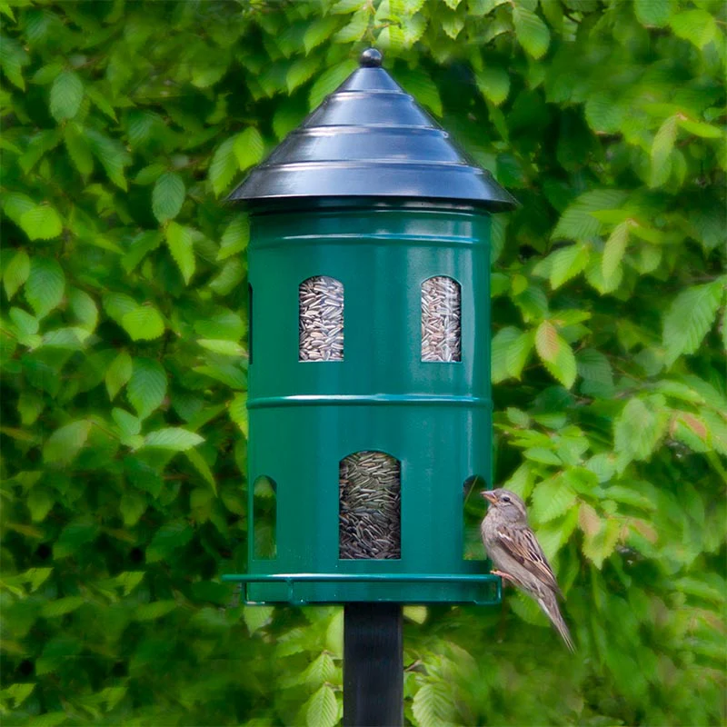 Mangeoire Tour verte 6L - Grande mangeoire à oiseaux Wildlife Garden