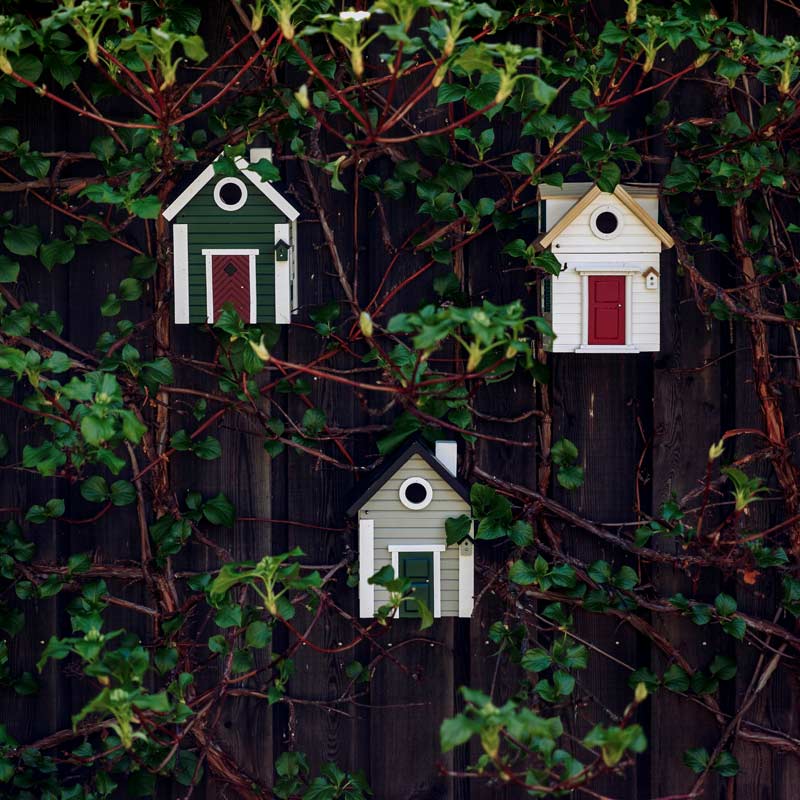 Cabane à oiseaux Multiholk New England Wildlife Garden - Double fonction nichoir mangeoire – Image 8